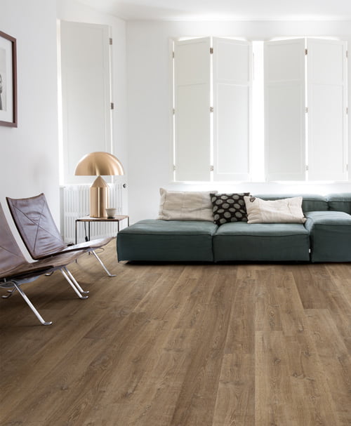 Pisos laminados Quick-Step: o piso perfeito para a sua sala de estar
